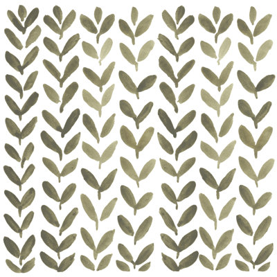 Greenery Motif VI by June Erica Vess - Wrapped Canvas Painting