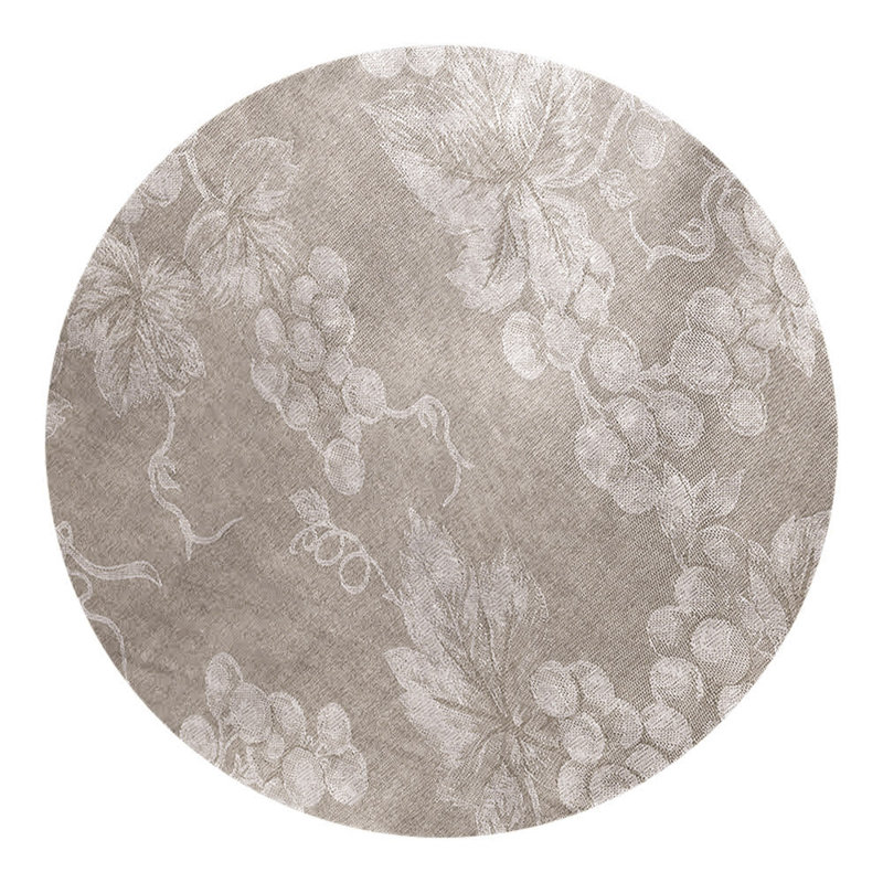 Ayak Dining Linens, 60" x 84", Taupe