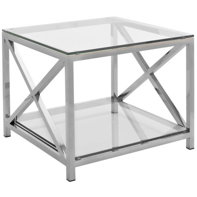Table de bout en verre Hayward