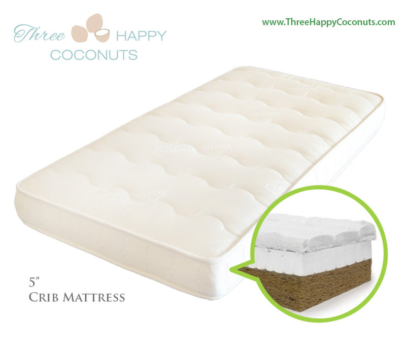 2 Stage Standard Crib/Toddler Rectangle Mattress