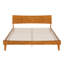 Lit plateforme en bois Phoenix avec pied de lit assorti-1747825-1747834