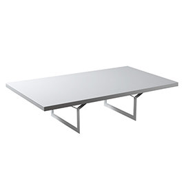Sled Coffee Table, White