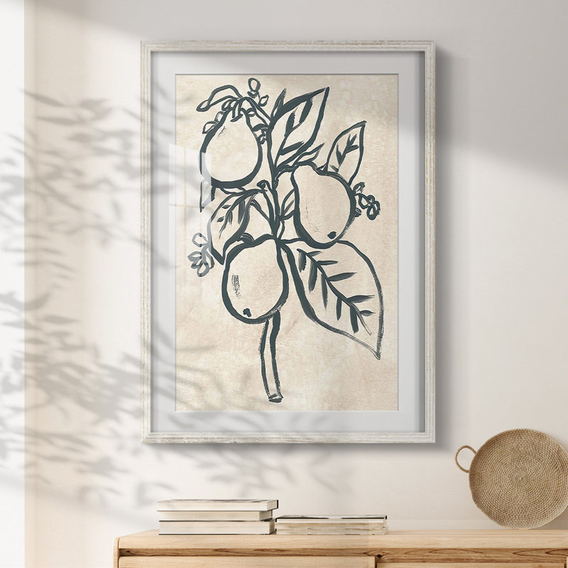 Dorset Shapes IV - Toile tendue avec châssis, H 28,5 po x l 20,5 po, Blanc