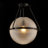 Neven 1- Light Dimmable Glass Shade Semi Flush Mount Light-1087015834