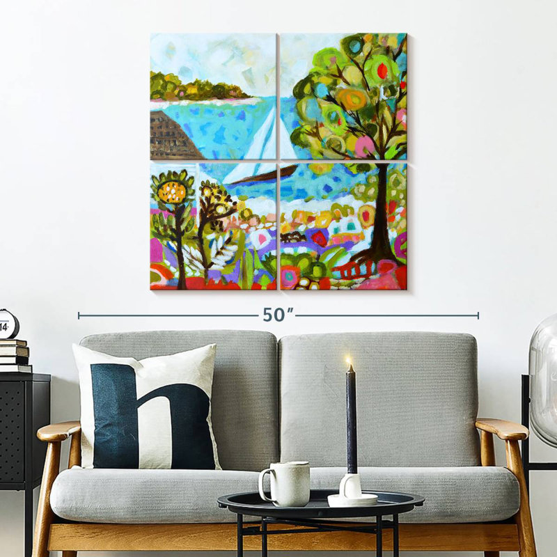 Senne Nautical Whimsy V, 32" H x 32" W