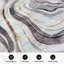 Tapis contemporain lavable antidérapant en marbre-390242284