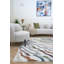 Moodi Modern Shaggy Area Rug Abstract Brushstroke Line Design-122009978-122425592