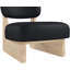 Fauteuil d'appoint en cuir Vetra Lystra-121555203-121555207