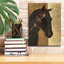 «Troie cheval I or» par Albena Hristova, art mural sur toile