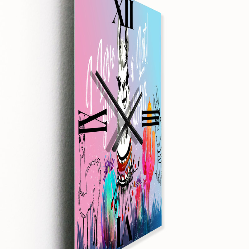 Horloge murale I Love You A Lot, Grand