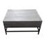 Table basse à plateau relevable gris