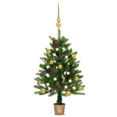 Artificial Christmas Tree with LEDs&Ball Set