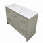 Meuble-lavabo simple 48 po Hildburg