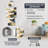 Jeseka Metal Wall Clock