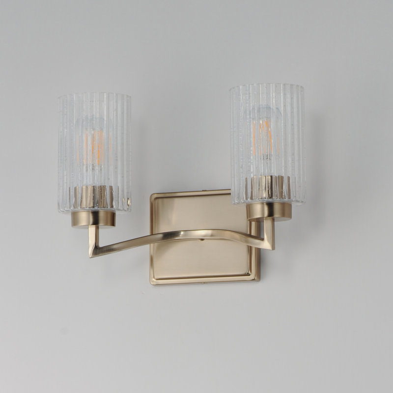 Meuble-lavabo Brenner, Champagne satiné