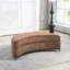 Grand repose-pieds rembourré avec rangement demi-lune-33813016