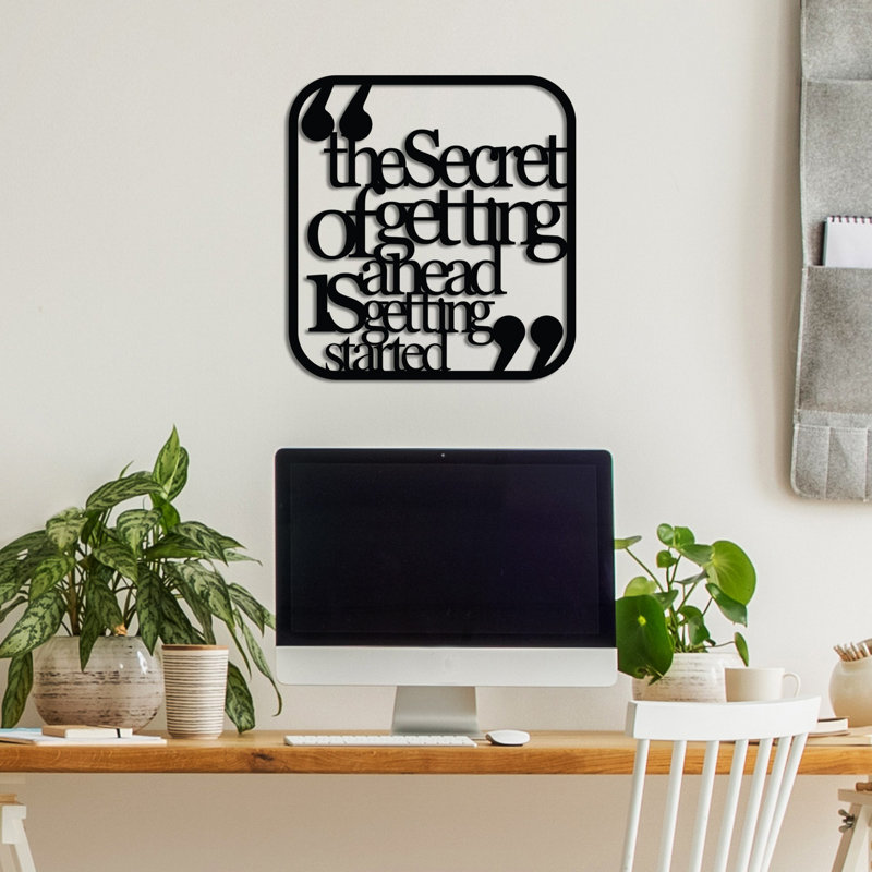 Stylish Decorative Metal Wall Accessory, Black, 19.7 x 19.7 inches | 100% Metal Construction, Thickness: 0.06 inches | Lightweight at 2.3 lbs, Perfect for Home Décor & Modern Interiors, Unique Design Element