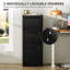 HOMCOM File Cabinet with Lock for A4 and Letter Size Folders-1311814088-1325122469