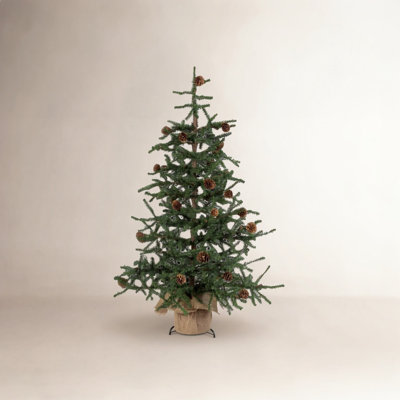 Eastport 3.5' Pre-Lit Pine Christmas Tree