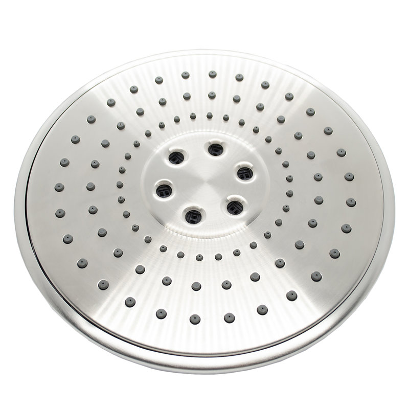 Luxnetic Multi Function Fixed Shower Head, Satin Nickel