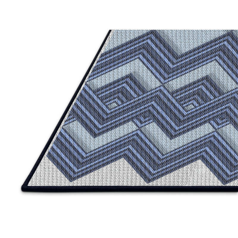 Sapienza Chevron Indoor Rug, Rectangle 5' x 8'