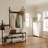 Industrial 3 - in - 1 Rustic Brown Hall Tree Rack & Shoe Bench