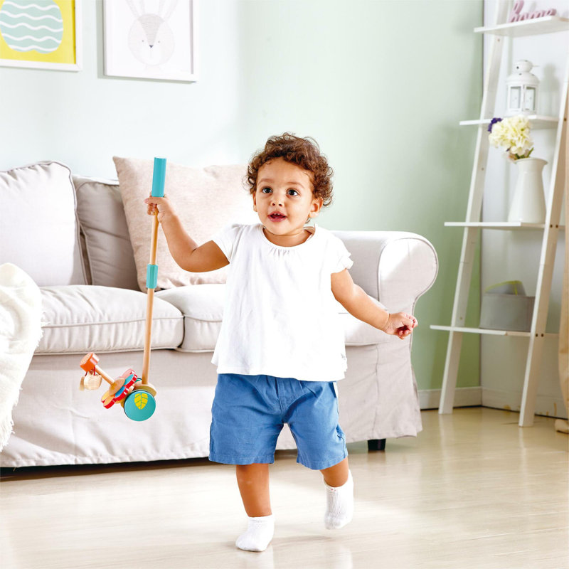 Dancing Butterflies Rolling Push/Pull Baby Toy