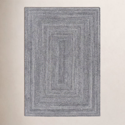 Hinton Light Gray Hand-Woven Outdoor Rug