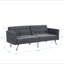 Canapé-lit Canapé-lit pliant convertible gris foncé