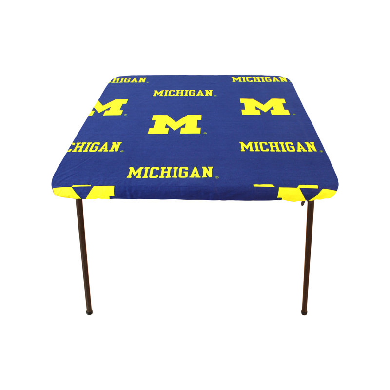 NCAA Patio Table Covers, 33" W x 33" D, Michigan