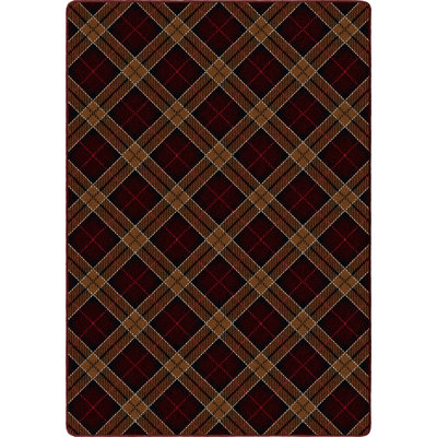 Christmas Plaid Victorian Red