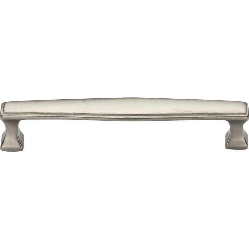 White Bronze Modern Distressed Cabinet Pull Bar