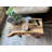 Rustic Live Edge Maple Side Table Handcrafted with Solid Maple Wood