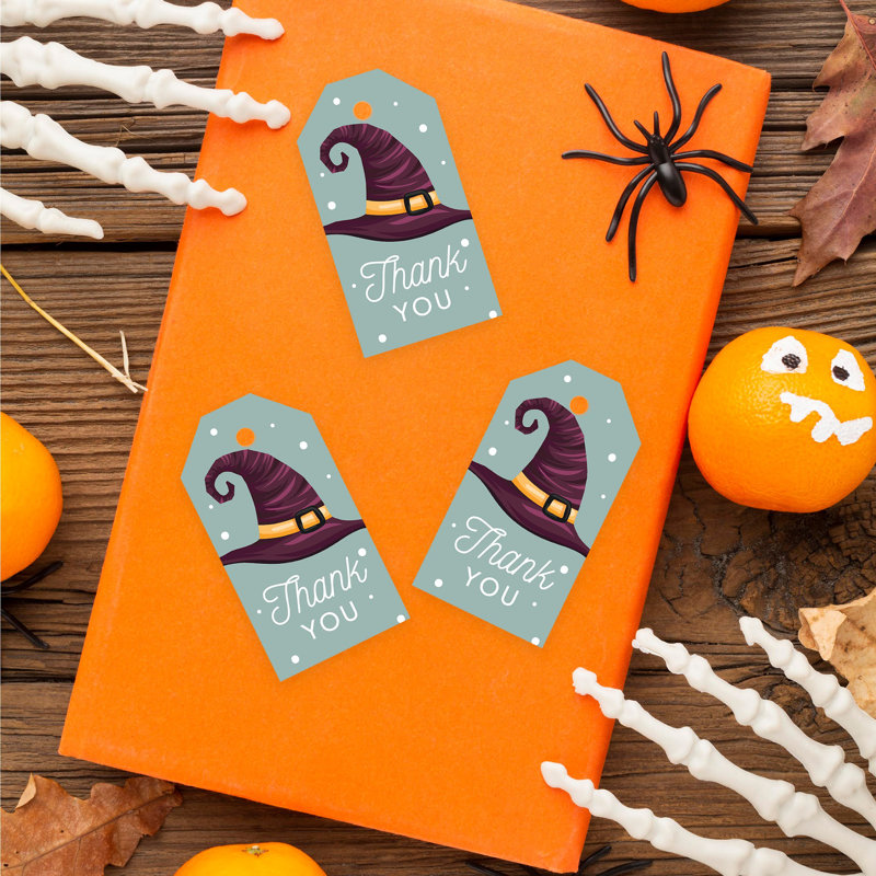 Sacs-cadeaux jetables en papier Witch Hat