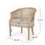 Chaise d'appoint en bois d'hévéa-381713687