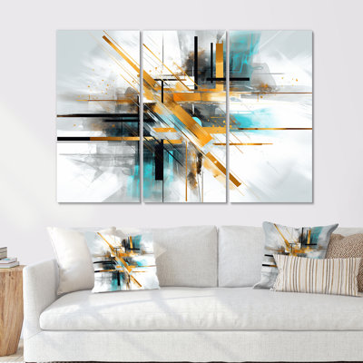 Morning Glory Bliss II - Geometric Wall Art Print Set