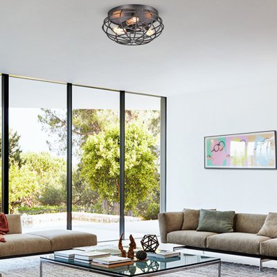Lustre encastré 3 lumières Glenna