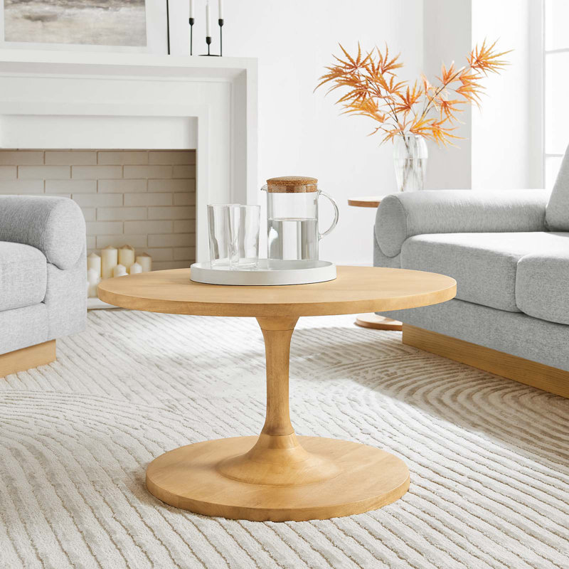 Table basse Modway Lina, Chêne