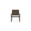 Bazza Sling Aluminum Frame Dining Height Stacking Café Chair with Marine Grade Polymer Arm Accent-8400810-8400831