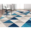 Rivka Power Loom Blue/Grey/Cream Rug-19791383