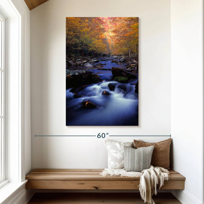 Alvord Smoky Mountain River, H 48 po x l 32 po