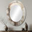Miroir mural moderne beige Skeletal Elegance-233919618