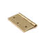 Charnière de porte simple à fixation en surface H 3,5 po x l 3,5 po