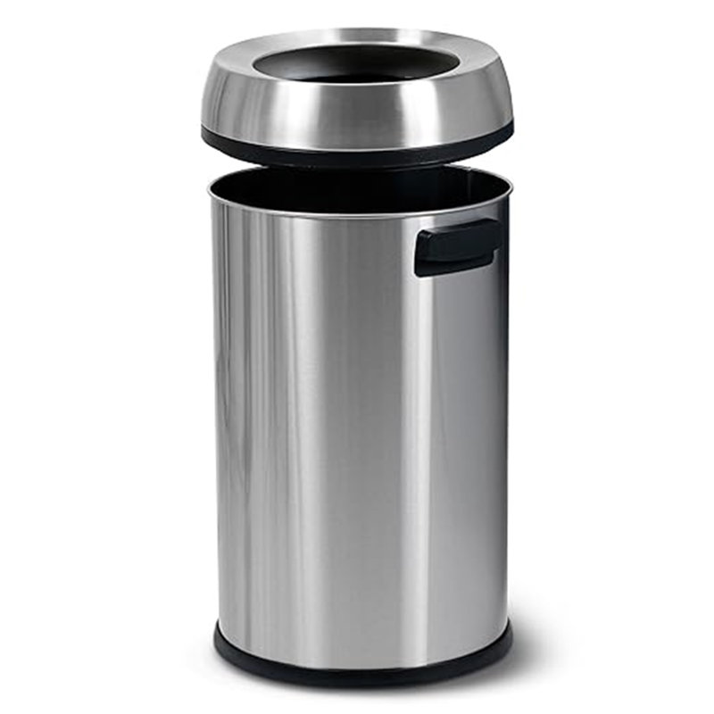 Poubelle en acier inoxydable 17 gallons