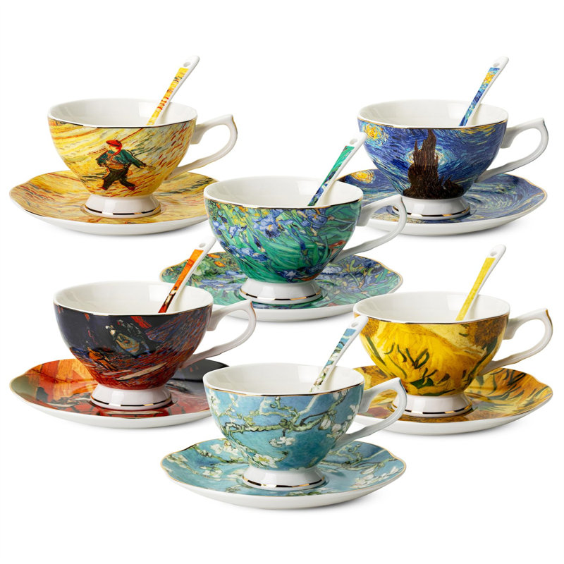Tasse à café en céramique / porcelaine