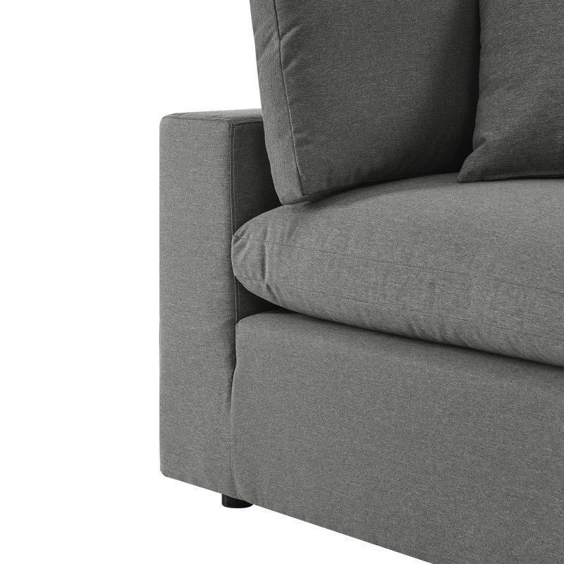 Canapé modulaire d'extérieur 5 pièces Commix, Gris anthracite