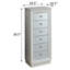 Armoire à bijoux 6 tiroirs