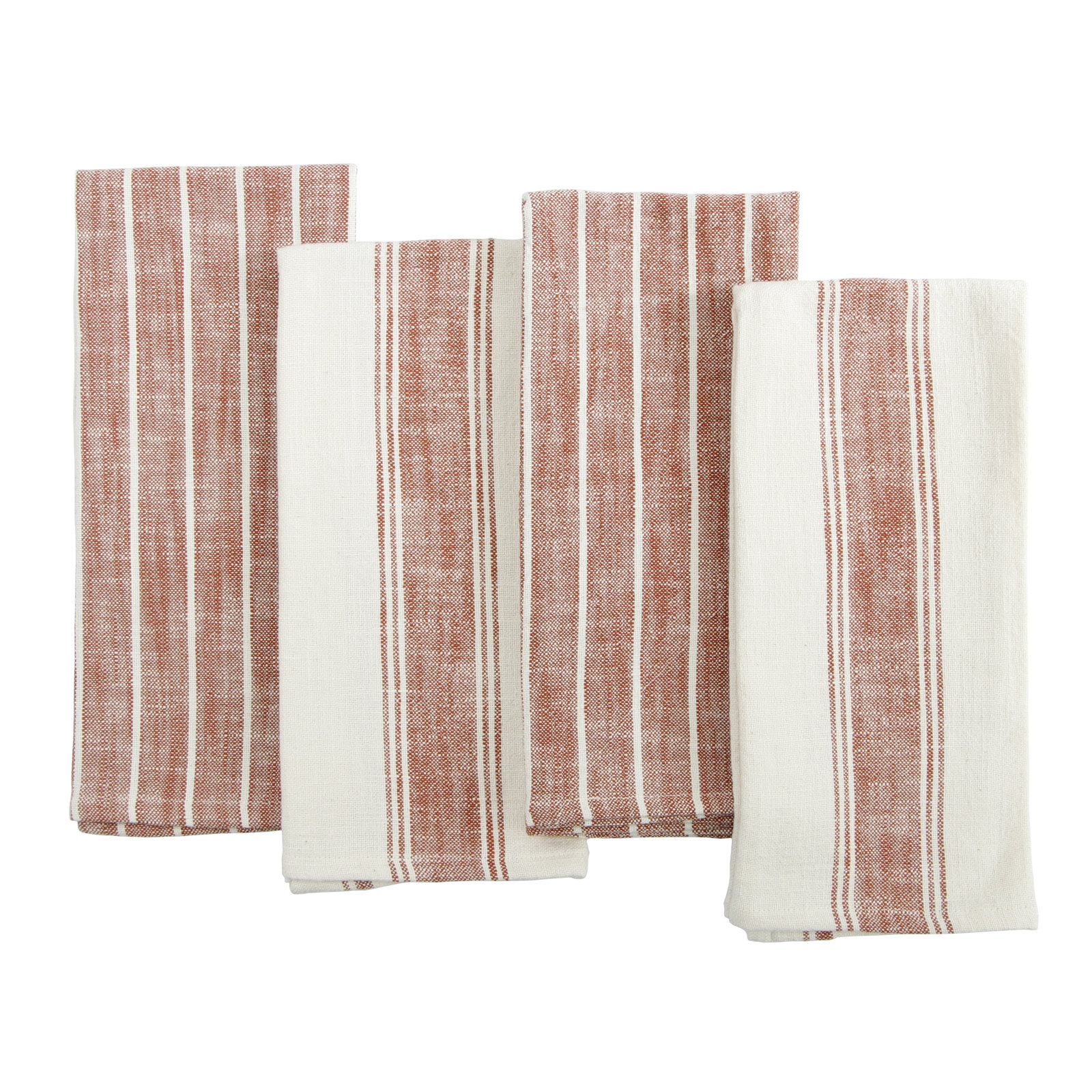 Damali Cotton Tea Towel, Orange