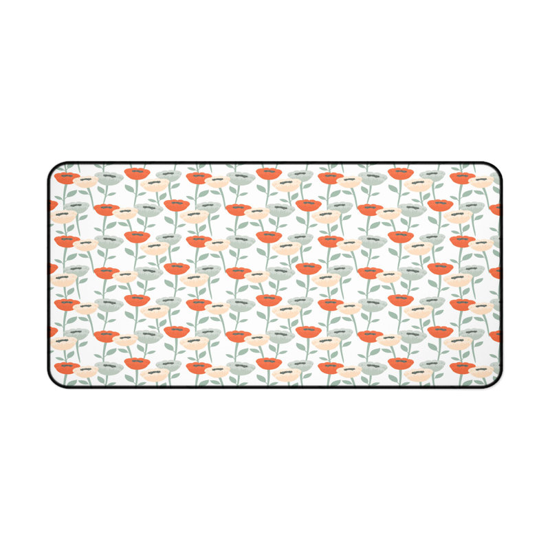 Polyester Desk Pad, 14.4x12.1