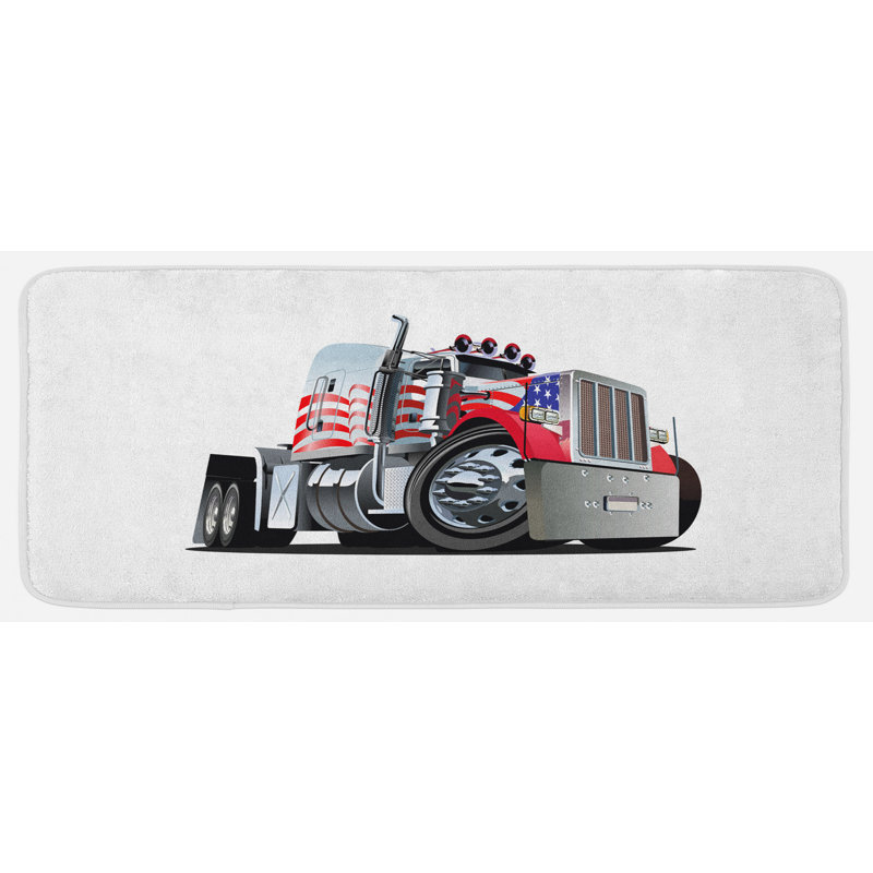 Tapis de cuisine camion
